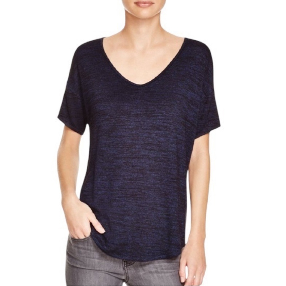 rag & bone Deep Blue Short Sleeve Tee